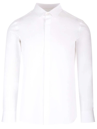 Shop Valentino Classic Shirt In White