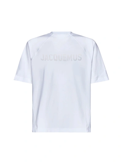 Shop Jacquemus T-shirt In White