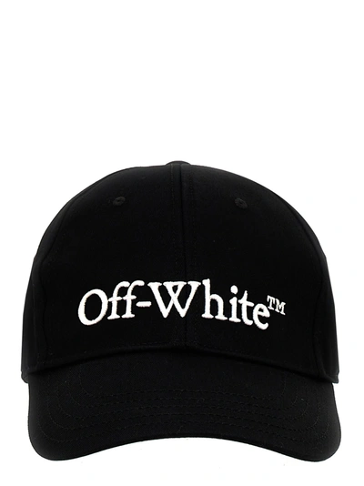 Shop Off-white Logo Cap In White/black