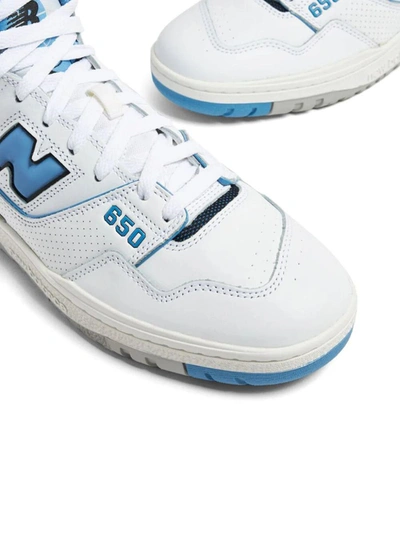 Shop New Balance 650 Lifestyle Sneakers Shoes In White