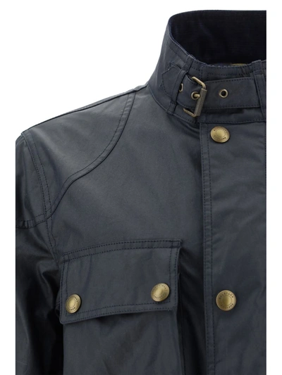 Shop Belstaff Jackets In Dark Navy