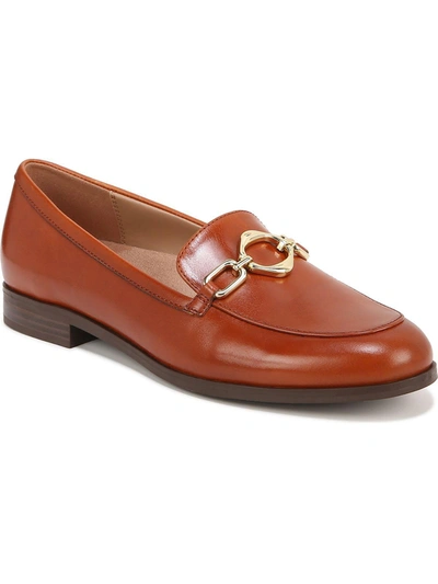 Shop Naturalizer Mya Womens Leather Slip On Loafers In Brown