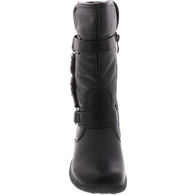 Wanderlust Gabi 2 Womens Faux Leather T Winter & Snow Boots In Black