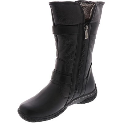Wanderlust Gabi 2 Womens Faux Leather T Winter & Snow Boots In Black