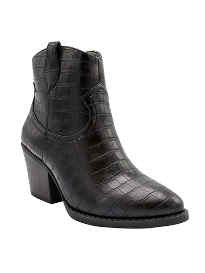 Sugar Tarah Womens Cow Girl Cowboy, Western Boots In Black