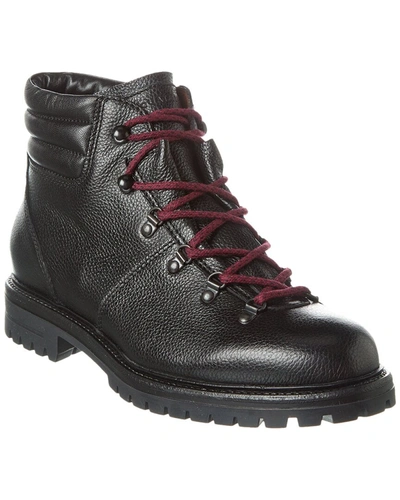 Shop Aquatalia Holt Weatherproof Leather Boot In Grey