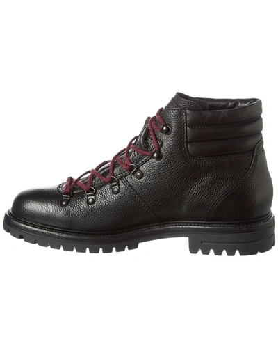 Shop Aquatalia Holt Weatherproof Leather Boot In Grey