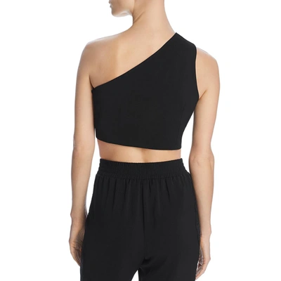 Shop Wayf Kizzie Womens One-shoulder Bandeau Crop Top In Black