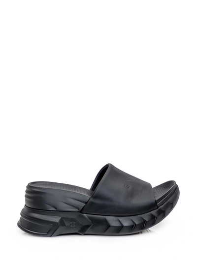 Shop Givenchy Marshmallow Sandal In Black