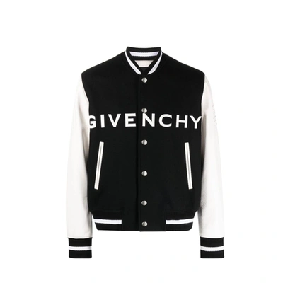 Shop Givenchy Bomber Jacket In Black