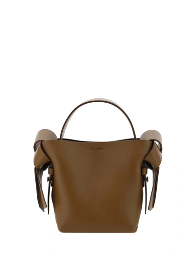 Shop Acne Studios Musubi Handbag In Camel Brown