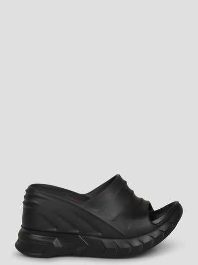 Shop Givenchy Marshmallow Wedge Sandals In Default Title