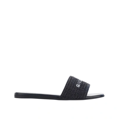 Shop Givenchy Logo Flat Sandal In Default Title