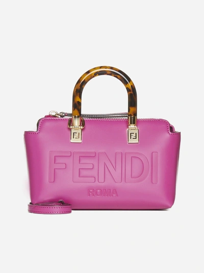 Shop Fendi By The Way Mini Leather Bag In Default Title