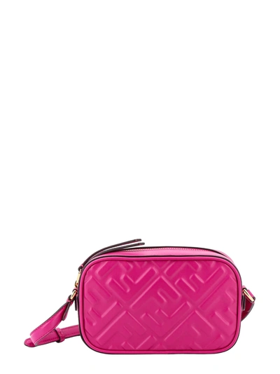 Shop Fendi Camera Case Shoulder Bag In Pink