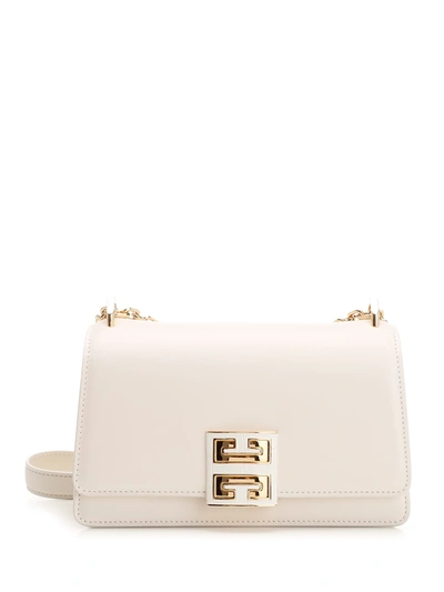 Shop Givenchy 4g Small Shoulder Bag In White