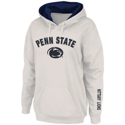 Shop Colosseum White Penn State Nittany Lions Arch & Logo 1 Pullover Hoodie