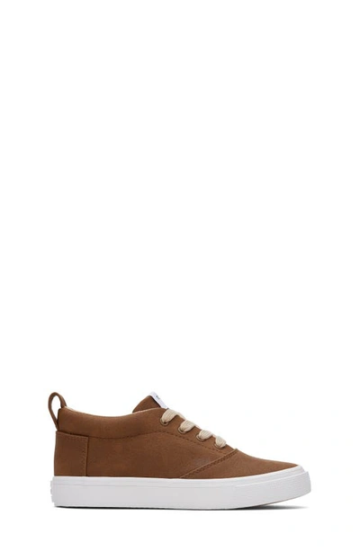 Shop Toms Kids' Fenix Mid Sneaker In Brown