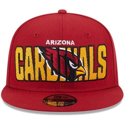 Shop New Era Cardinal Arizona Cardinals 2023 Nfl Draft 9fifty Snapback Adjustable Hat