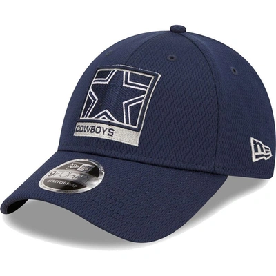 Shop New Era Navy Dallas Cowboys Framed Af 9forty Snapback Hat
