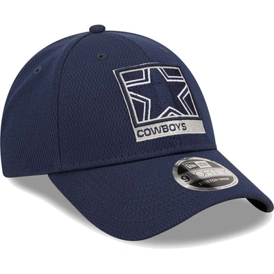 Shop New Era Navy Dallas Cowboys Framed Af 9forty Snapback Hat