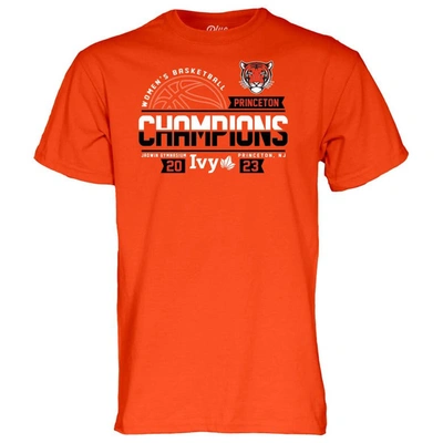 Shop Blue 84 Basketball Conference Tournament Champions T-shirt In Orange
