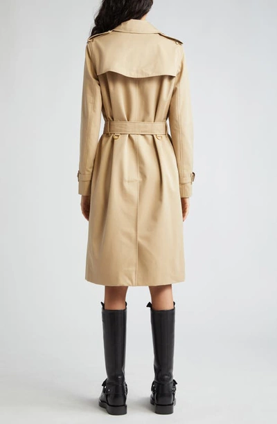 Burberry Women's Short Kensington Heritage Trench Coat In Honey