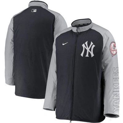 Shop Nike Navy New York Yankees Authentic Collection Dugout Full-zip Jacket