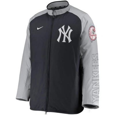 Shop Nike Navy New York Yankees Authentic Collection Dugout Full-zip Jacket
