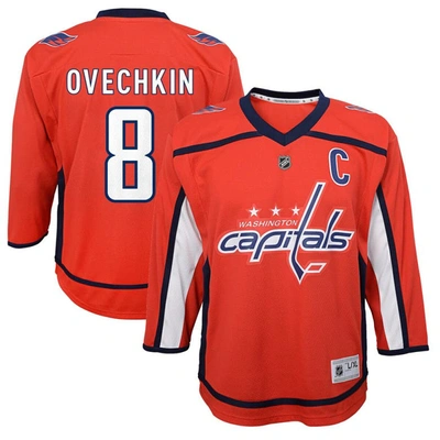 Shop Outerstuff Infant Alexander Ovechkin Red Washington Capitals Replica Player Jersey