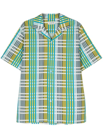 Lanvin Shirts Multicolour In Budgie