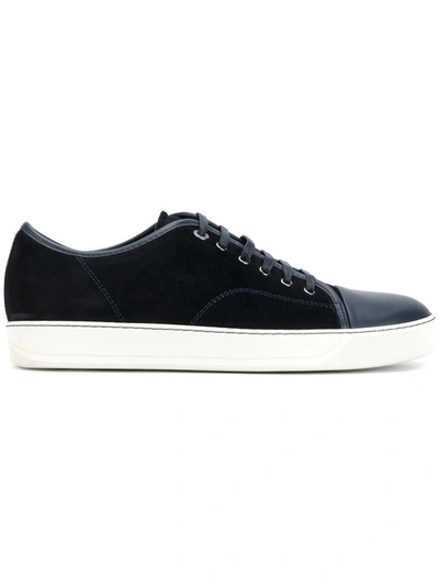 Shop Lanvin Sneakers In Blue