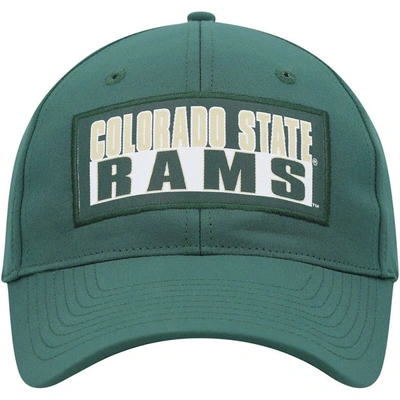 Colosseum Green Colorado State Rams Positraction Snapback Hat In Green