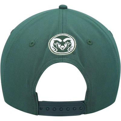 Colosseum Green Colorado State Rams Positraction Snapback Hat In Green