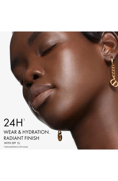 Dior Forever Skin Glow Hydrating Foundation Spf 15 In 2 Warm Peach