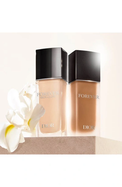 Shop Dior Forever Skin Glow Hydrating Foundation Spf 15 In 4 Warm Olive