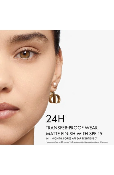 Shop Dior Forever Matte Skin Care Foundation Spf 15 In 3 Neutral