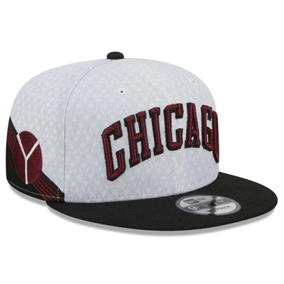 Shop New Era Black Chicago Bulls 2022/23 City Edition Official 9fifty Snapback Adjustable Hat