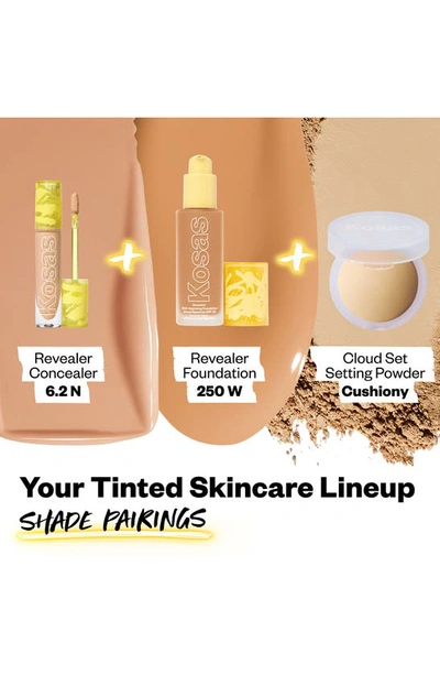 Kosas Revealer Super Creamy + Brightening Concealer With Caffeine And Hyaluronic Acid Tone 6.2 N 0.20 oz In Tone 6.2 N