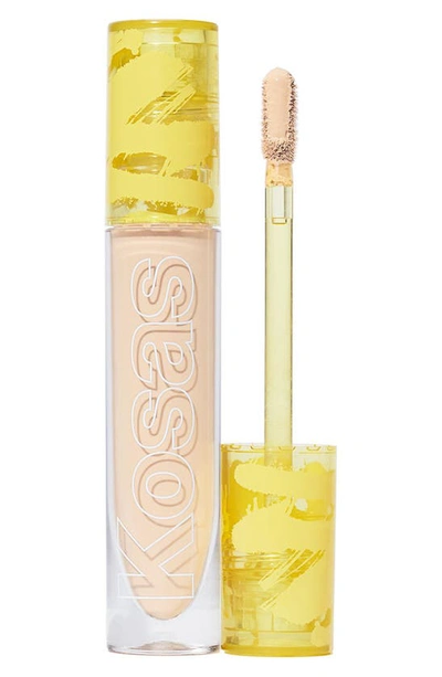 Kosas Revealer Super Creamy + Brightening Concealer With Caffeine And Hyaluronic Acid Tone 6.2 N 0.20 oz In Tone 03 W