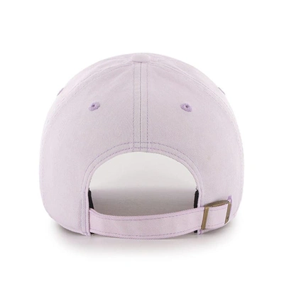Shop 47 ' Purple Michigan Wolverines Haze Clean Up Adjustable Hat