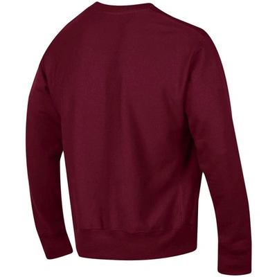 Shop Champion Maroon Arizona State Sun Devils Arch Reverse Weave Pullover Sweatshirt