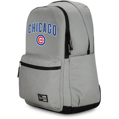 Shop New Era Chicago Cubs Throwback Backpack In Gray