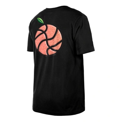 Shop New Era Black Atlanta Hawks 2022/23 City Edition Elite Pack T-shirt