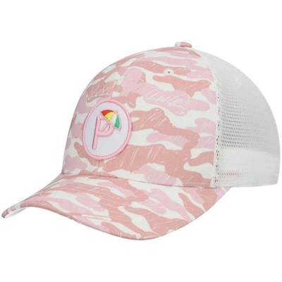 Shop Puma Pink Arnold Palmer Invitational Camo P Snapback Hat