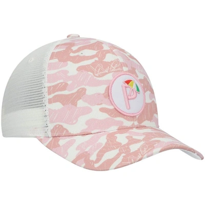 Shop Puma Pink Arnold Palmer Invitational Camo P Snapback Hat