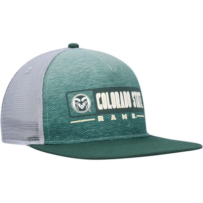 Shop Colosseum Green/gray Colorado State Rams Snapback Hat