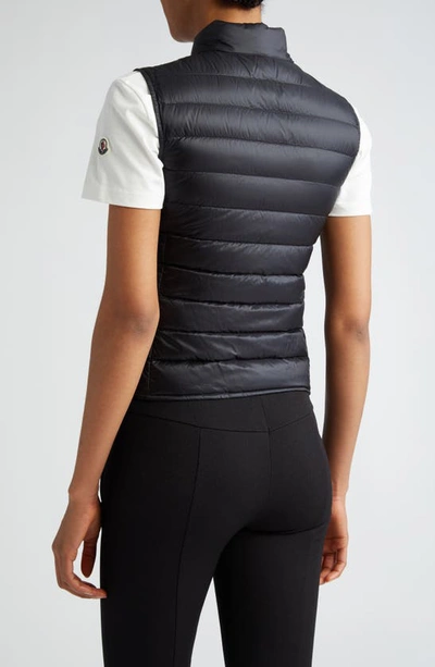 Moncler Liane Down Gilet In Black