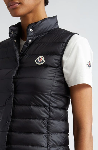 Moncler Liane Down Gilet In Black