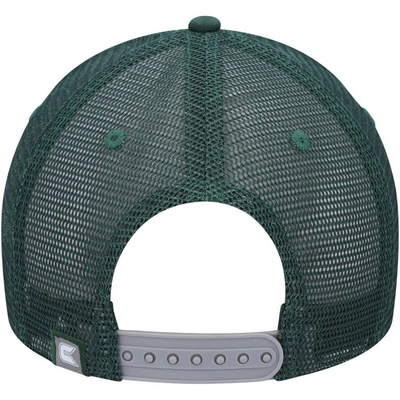Shop Colosseum Gray/green Colorado State Rams Love Fern Trucker Snapback Hat